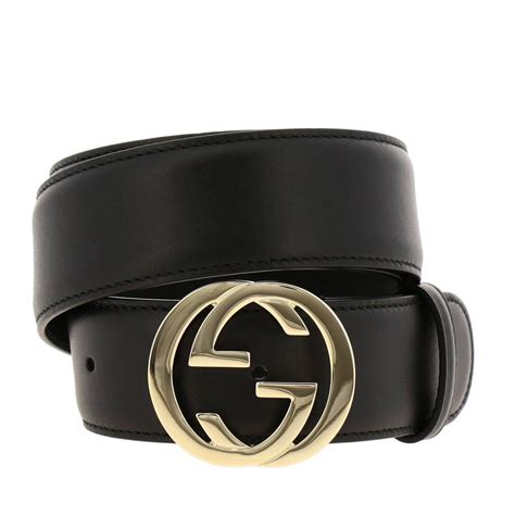 cintura gucci classica nera|cinture Gucci.